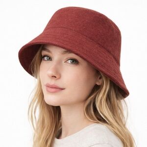 Universal Thread Burgundy Adjustable Bucket Hat